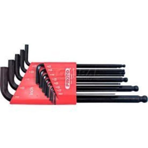 Proto Proto J4995 13 Piece Round Head Hex Key Set J4995